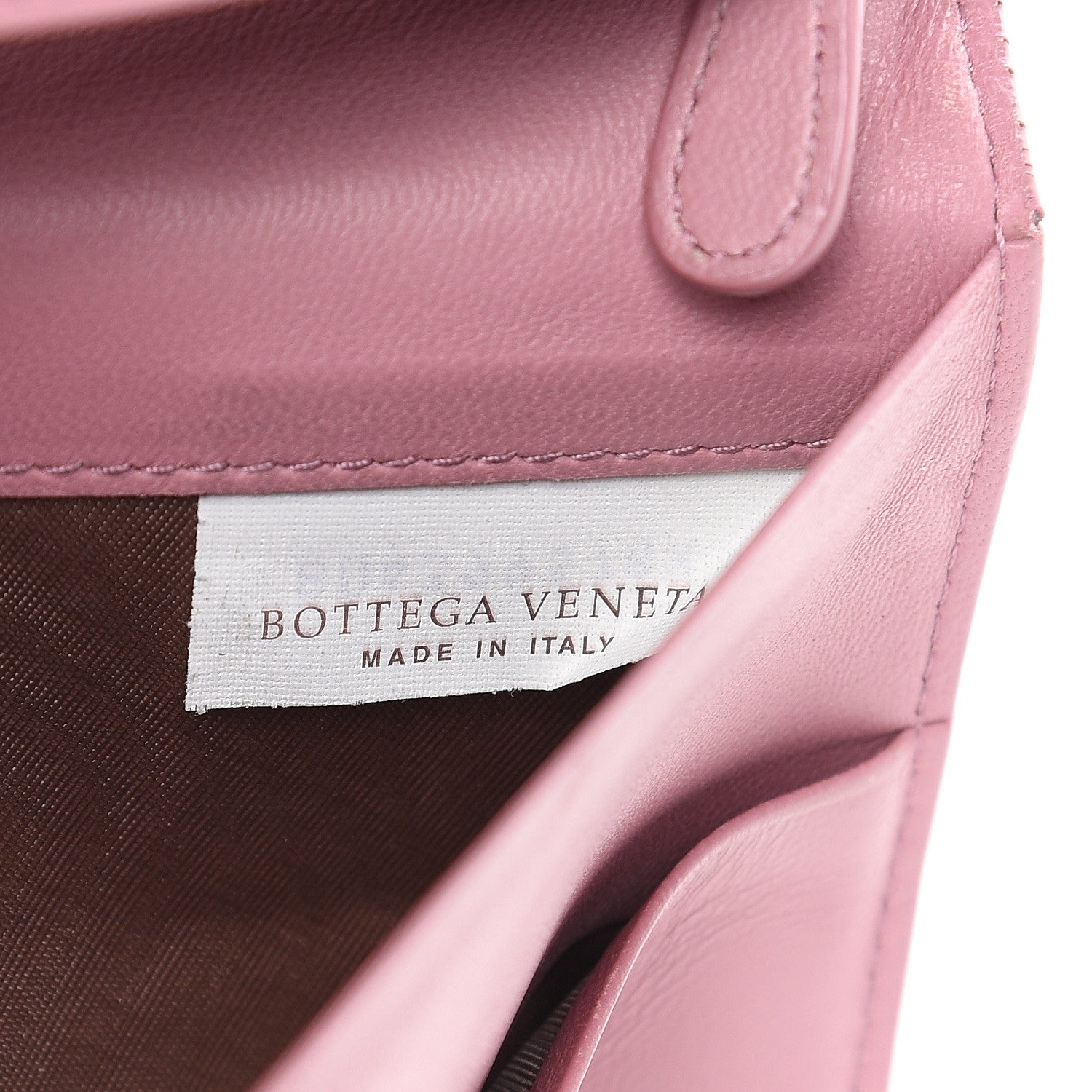 Bottega Veneta Nappa Intrecciato Continental Flap Wallet Light Grey Watteau 8 of 13