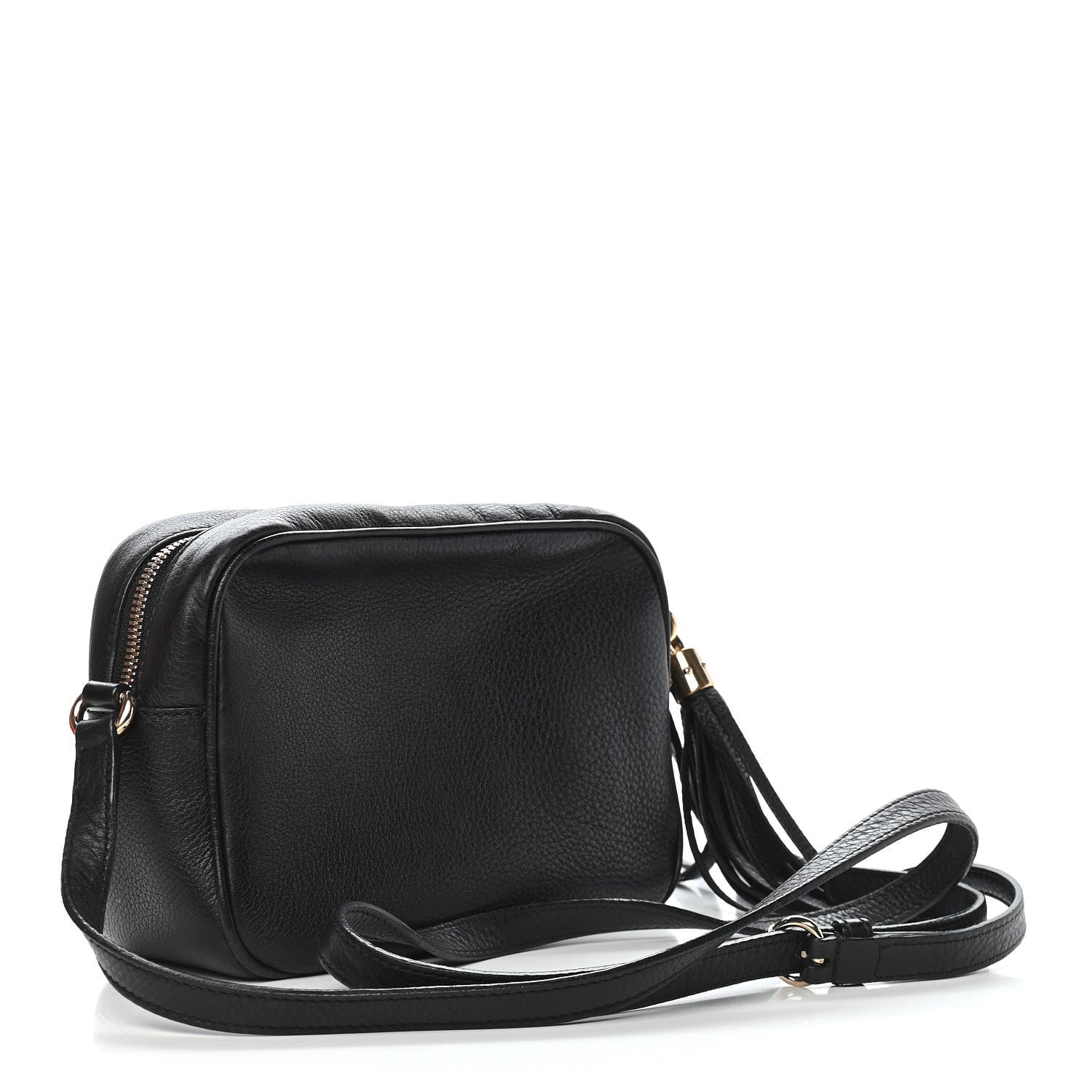 Gucci Pebbled Calfskin Small Soho Disco Bag Black 3 of 11