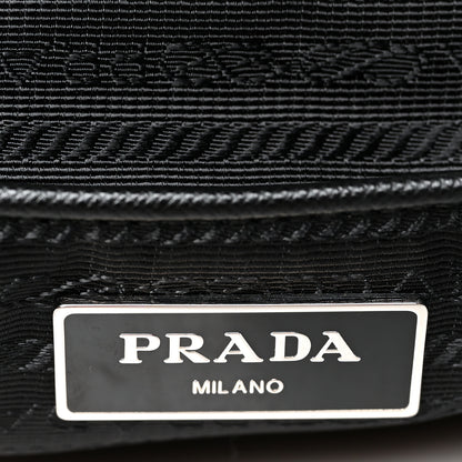 Prada Tessuto Nylon Saffiano Medium Backpack Black 5 of 10