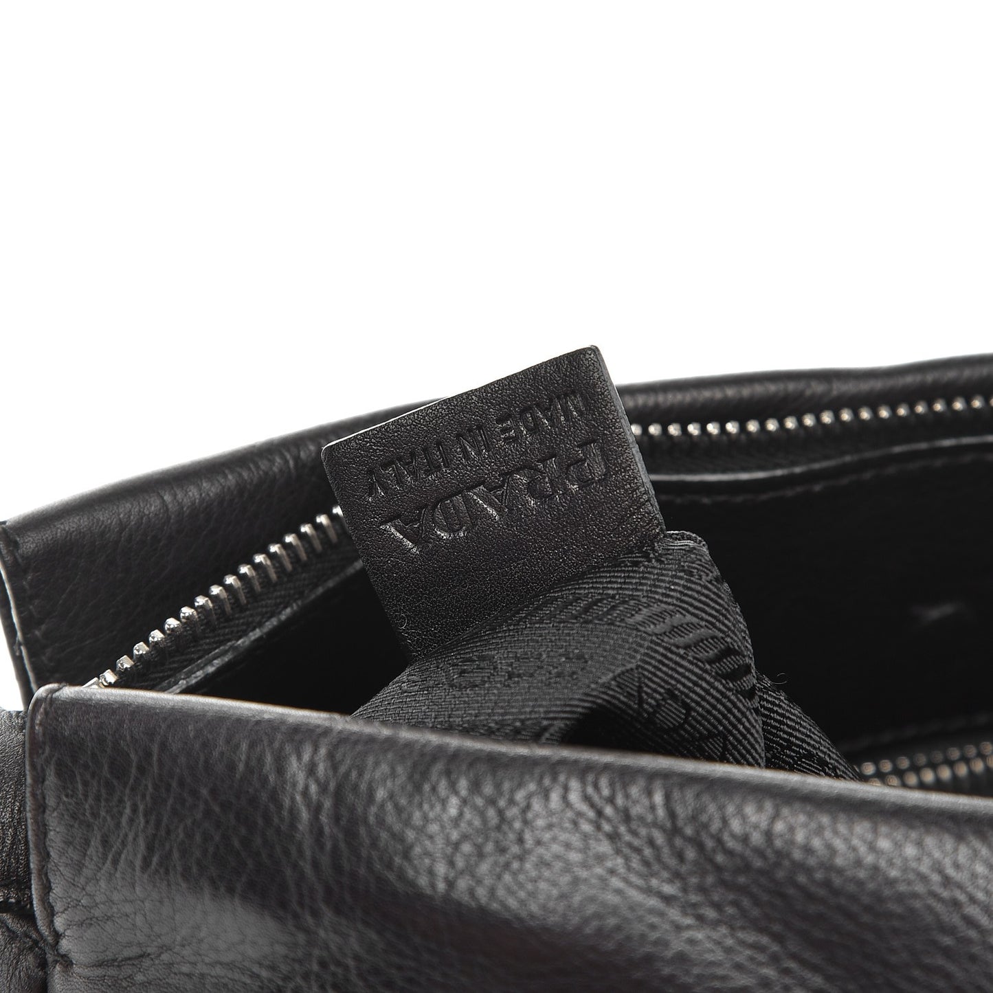 Vitello Soft Shopping Satchel Black
