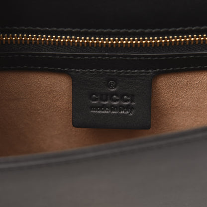 Gucci Calfskin Sylvie Belt Bag 95 38 Black 6 of 10