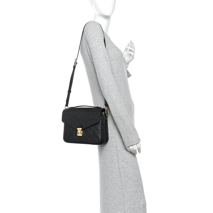 Louis Vuitton Empreinte Pochette Metis Black 2 of 9