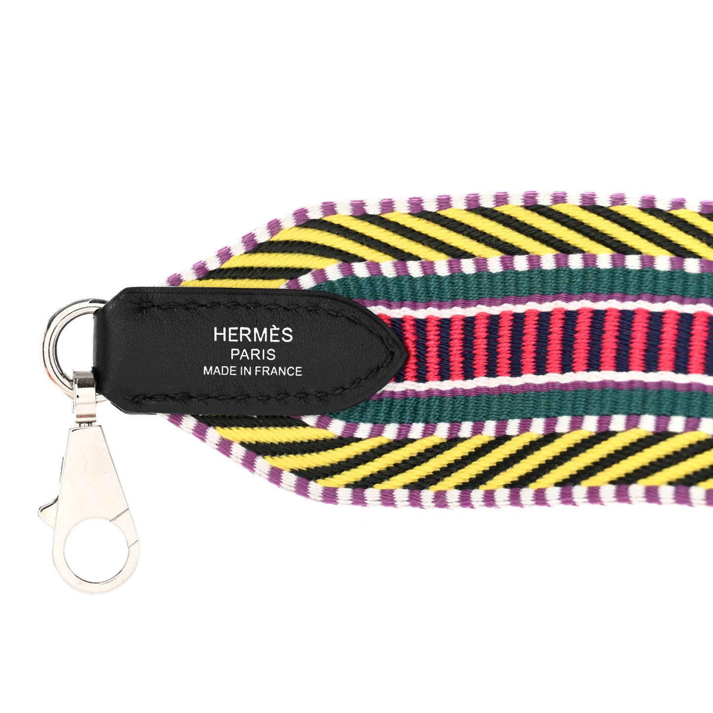 Toile Swift 50mm Sangle Cavale Shoulder Strap Multicolor Black