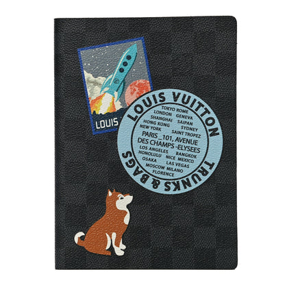 Louis Vuitton Damier Graphite My LV World Tour Clemence Notebook MM 1 of 13