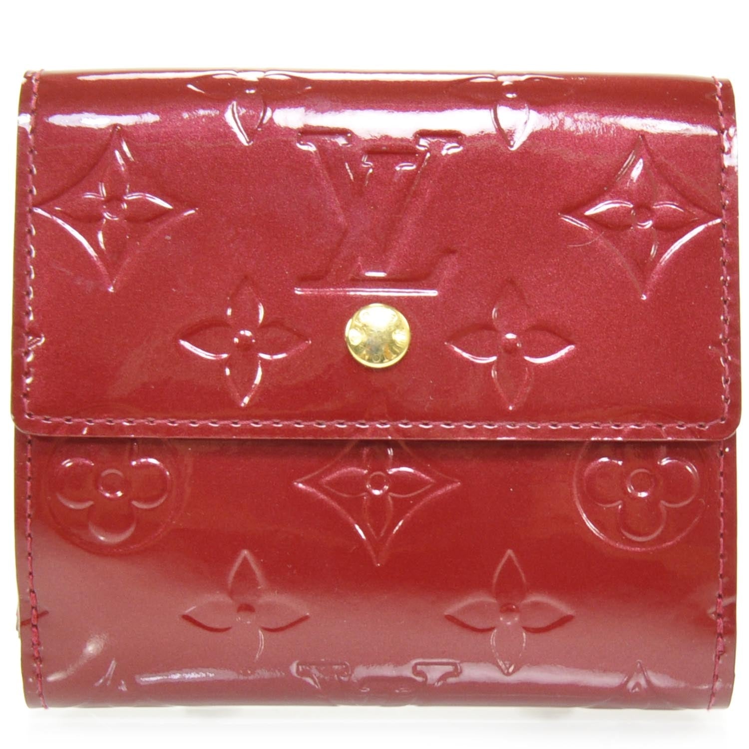Louis Vuitton Vernis Elise Wallet Pomme D'Amour 1 of 9