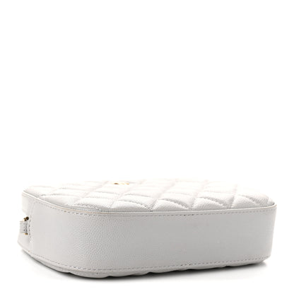 Chanel Caviar Quilted Camera Case Grey 5 of 12