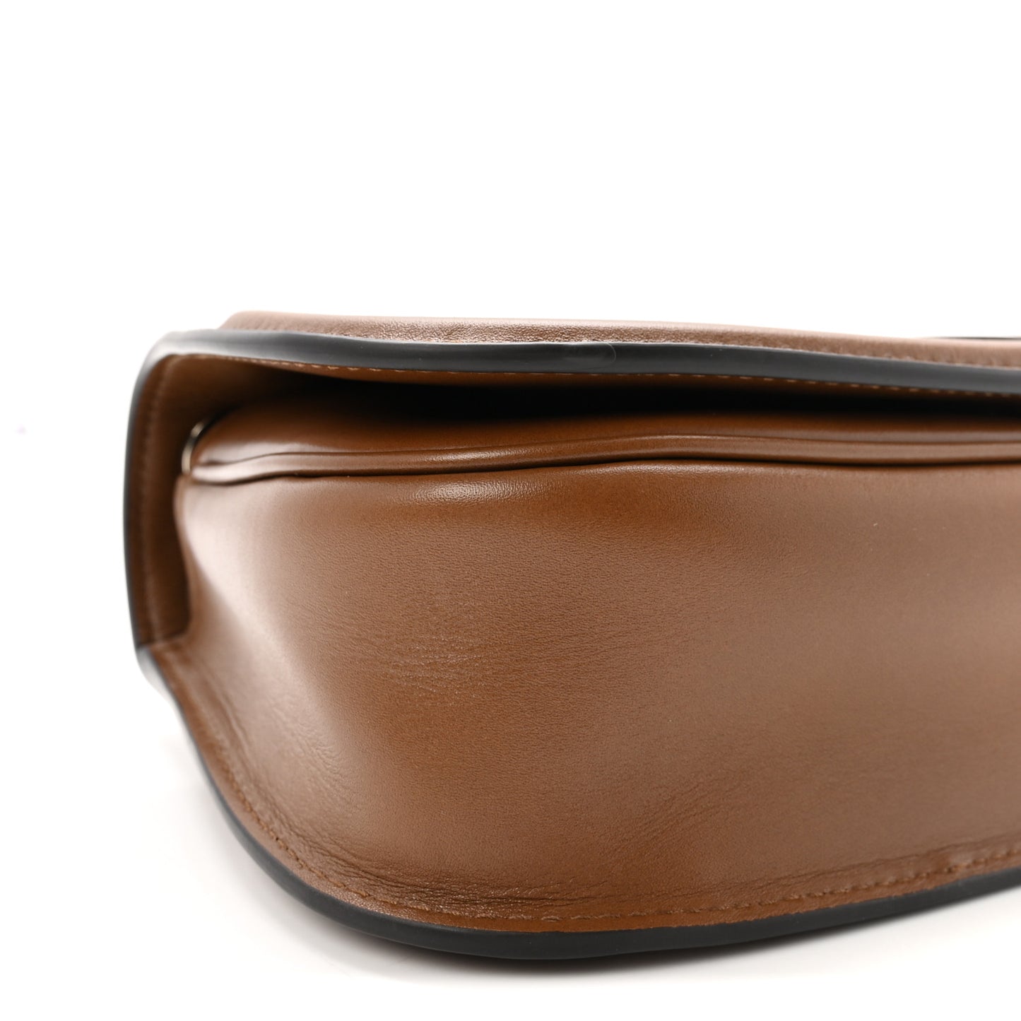 Suede Calfskin Blondie Medium Shoulder Bag Light Brown