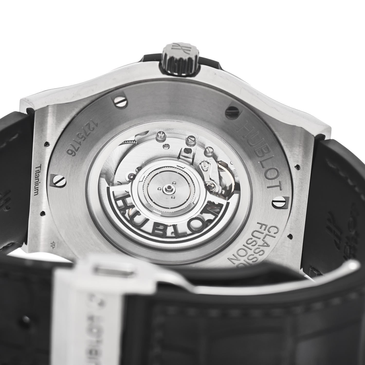 Hublot Titanium Rubber 42mm Classic Fusion Automatic Watch 511.NX.7071.LR　 4 of 5