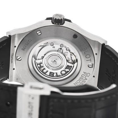 Hublot Titanium Rubber 42mm Classic Fusion Automatic Watch 511.NX.7071.LR　 4 of 5
