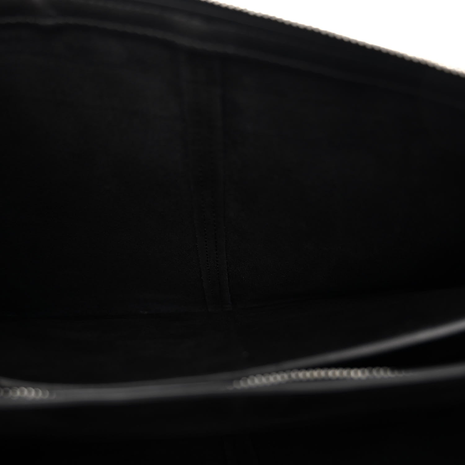 Celine Smooth Calfskin Tri-Fold Clutch on Chain Black 6 of 12