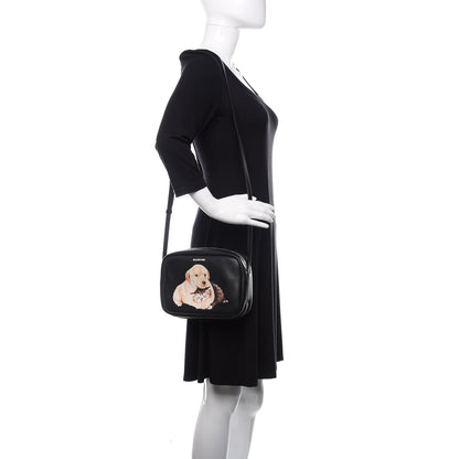Balenciaga Calfskin Puppy And Kitten S Everyday Camera Bag Black 2 of 9
