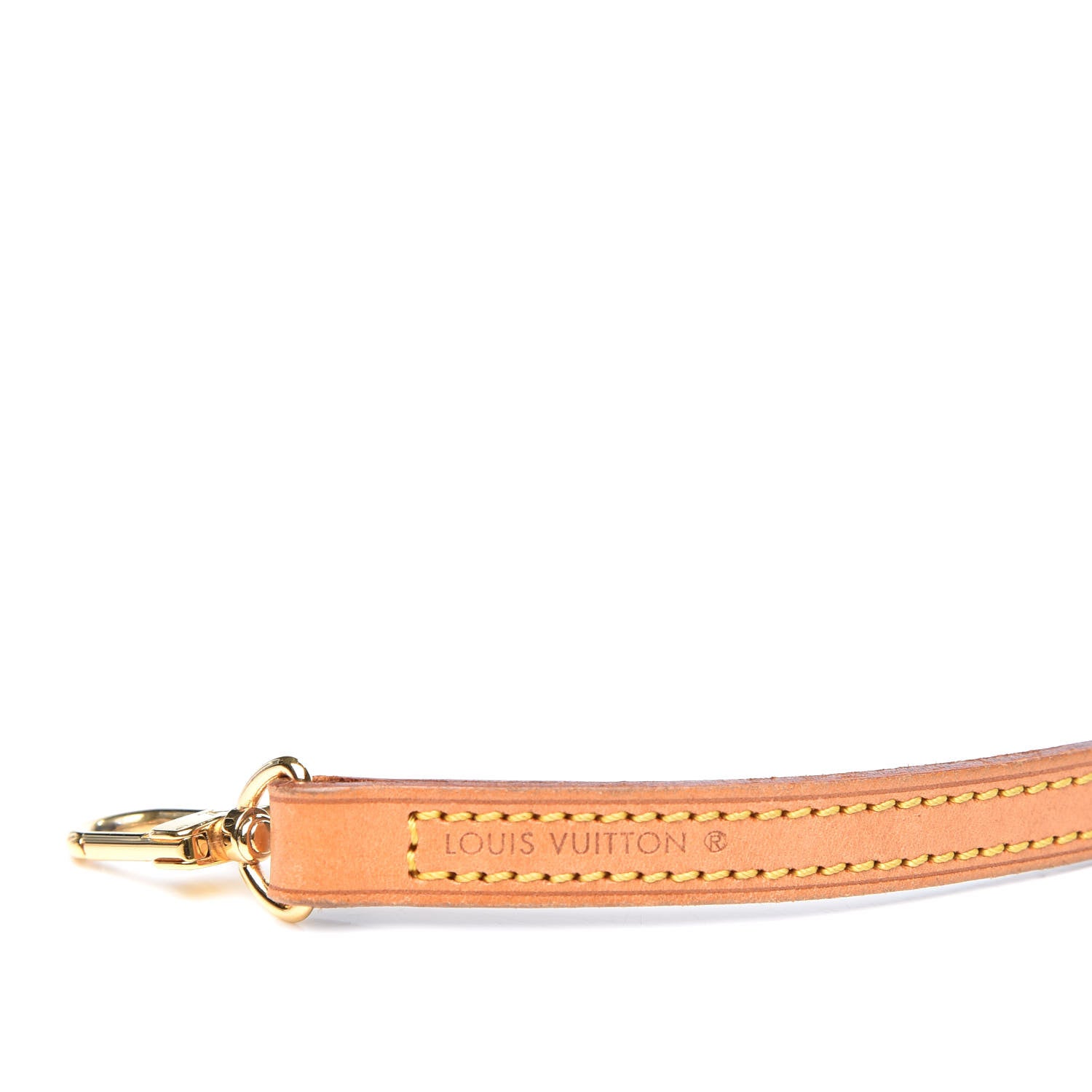 Louis Vuitton Vachetta 12mm Long Shoulder Strap VVN 6 of 7