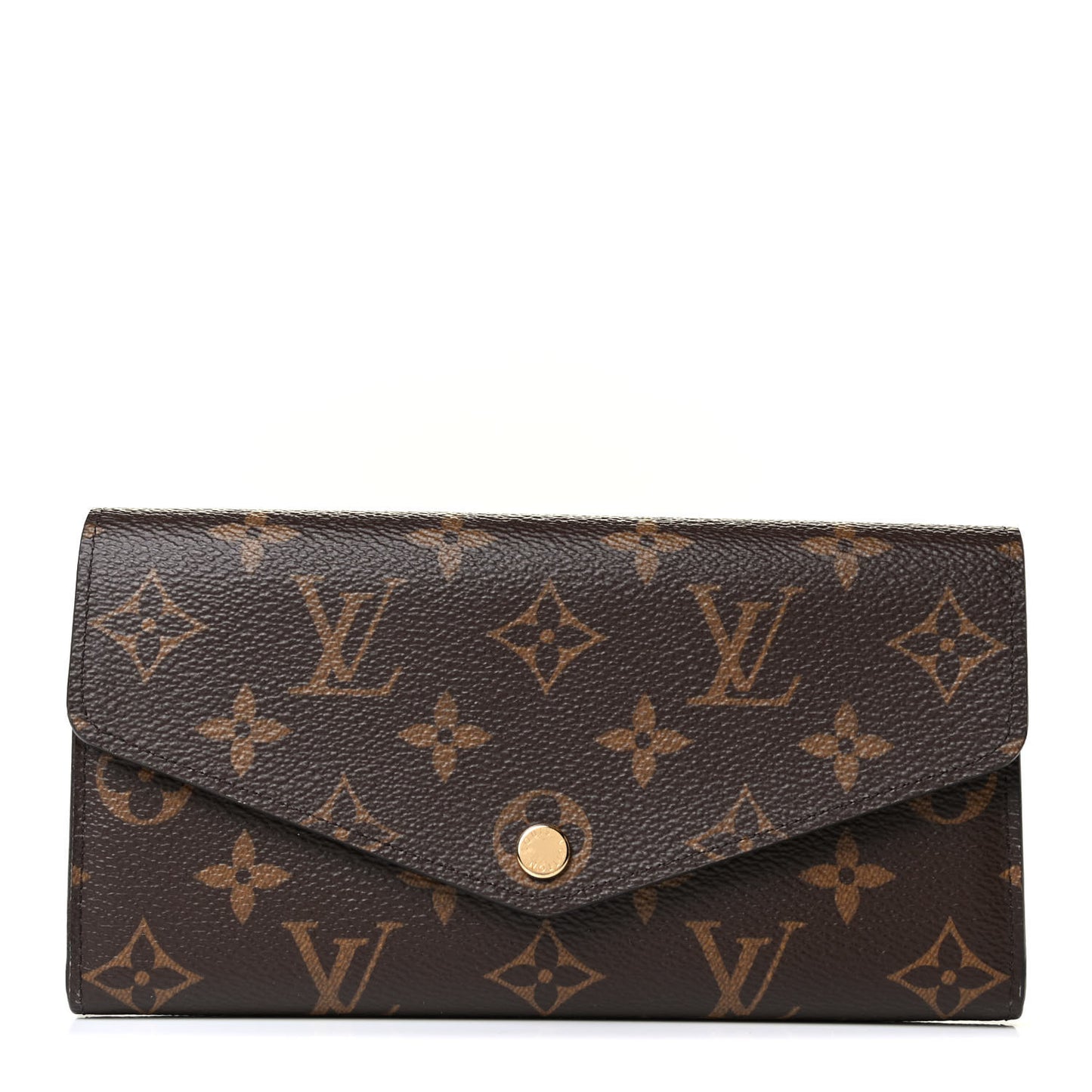 Monogram Sarah Wallet NM Coquelicot