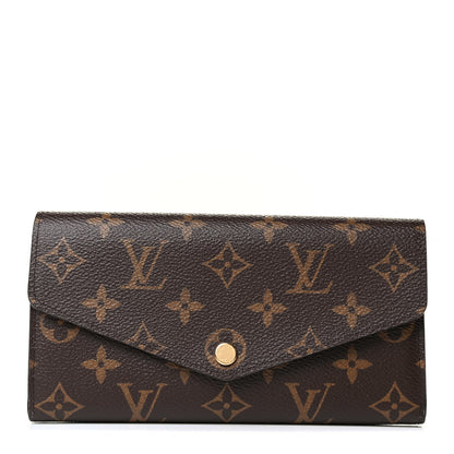 Louis Vuitton Monogram Sarah Wallet NM Coquelicot 1 of 7