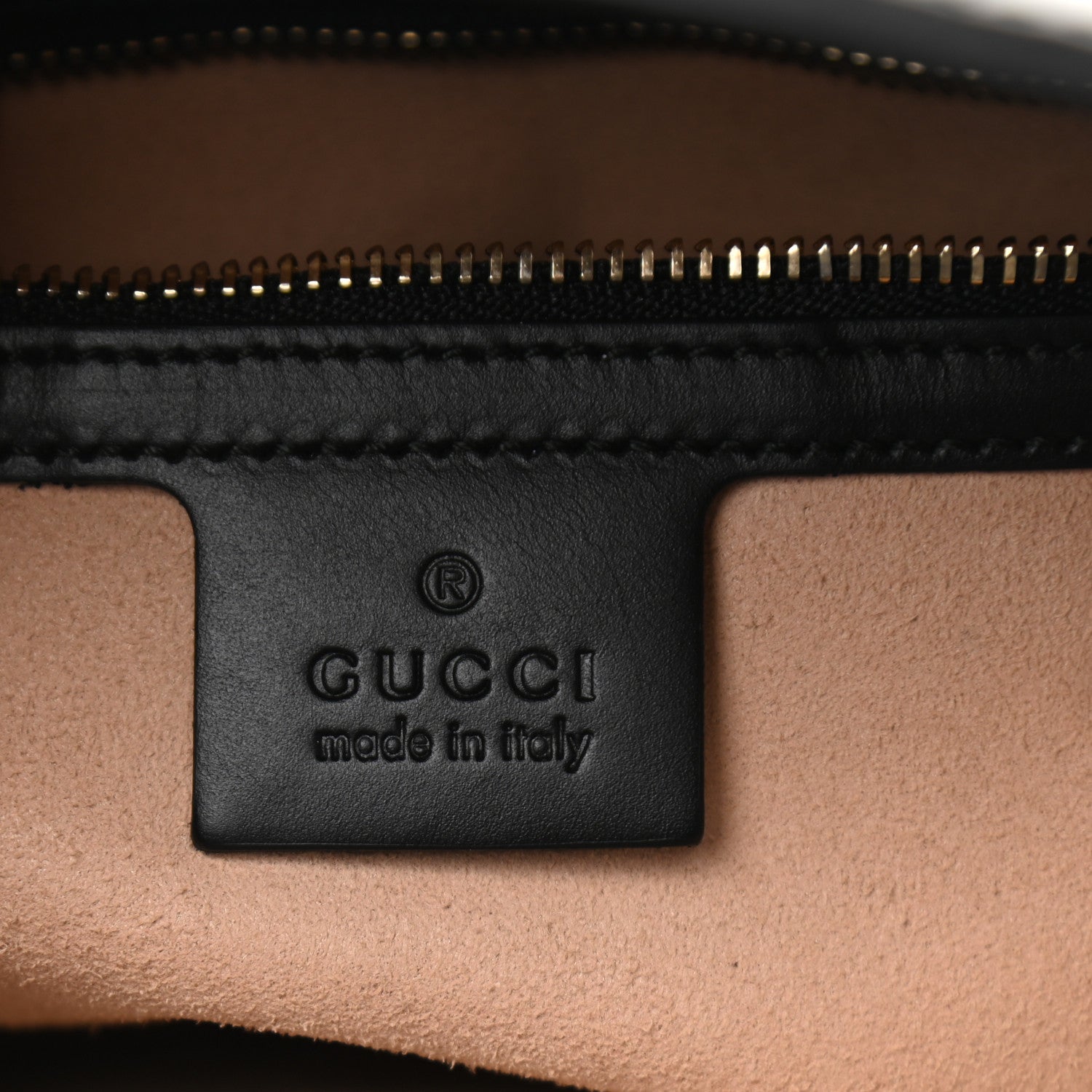 Gucci Guccissima Linea A Foldover Tote Black 6 of 8