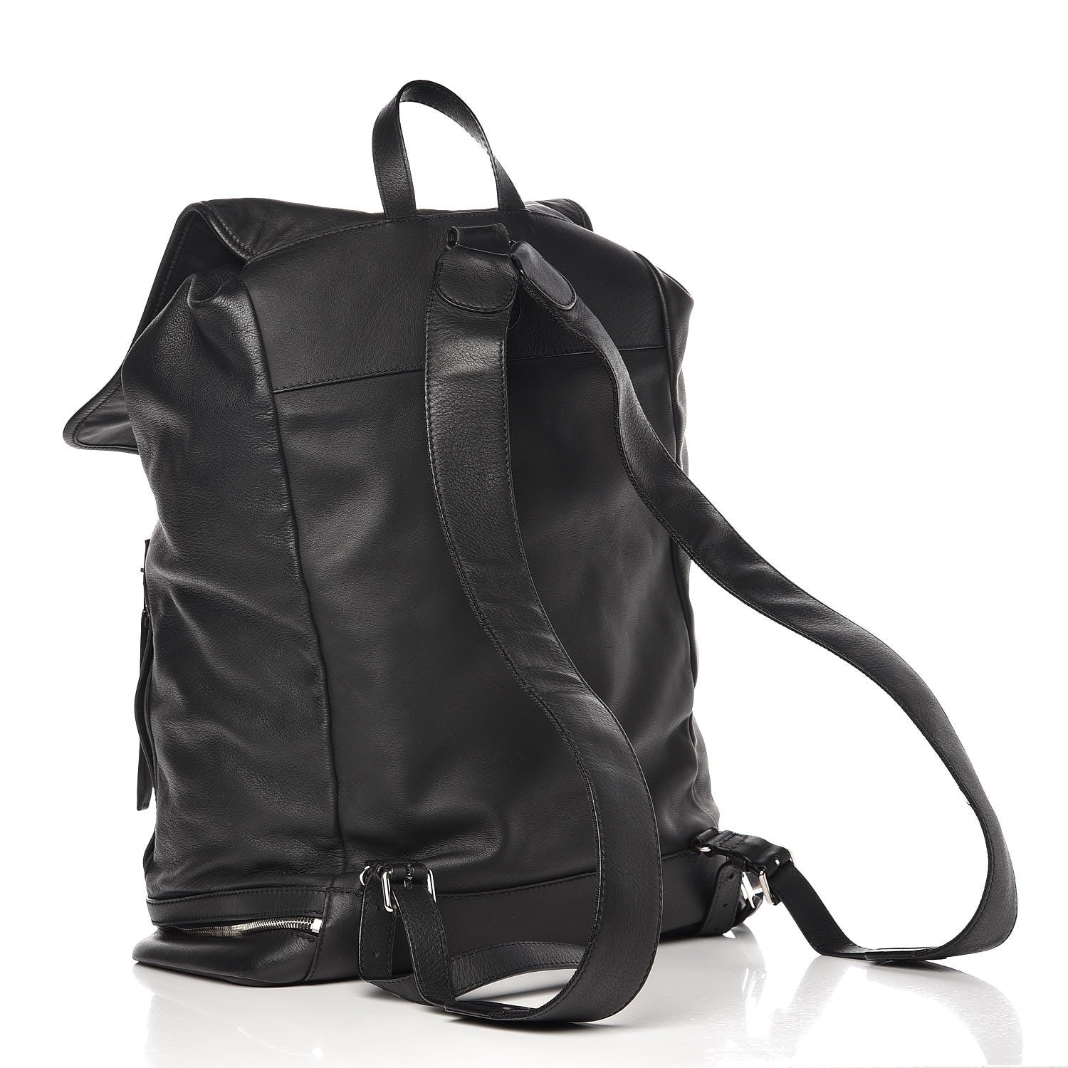 Balenciaga Agneau Classic Hardware Traveler Backpack Black 3 of 10