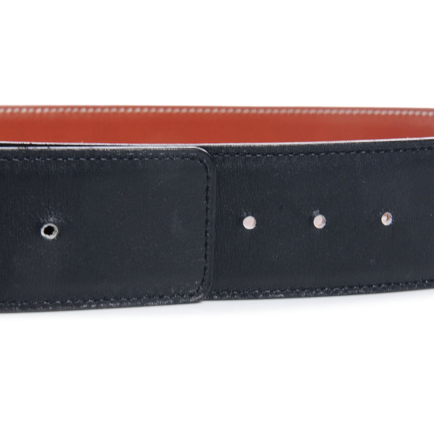 Chamonix Box Reversible 42mm Belt 80 Noir Gold