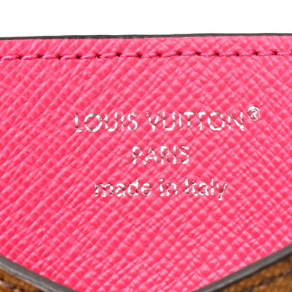 Louis Vuitton Monogram LV Colormania Kirigami Card Holder Pondichery Pink 8 of 9