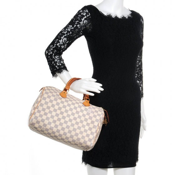 Louis Vuitton Damier Azur Speedy 30 2 of 7