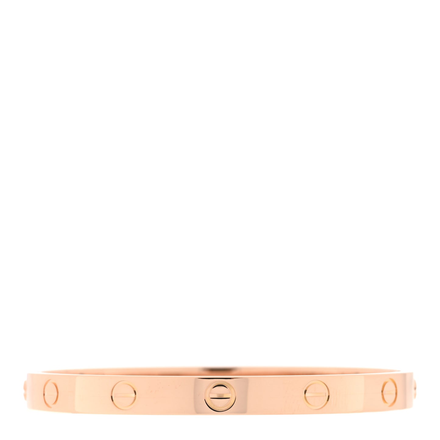 18K Pink Gold LOVE Bracelet 17