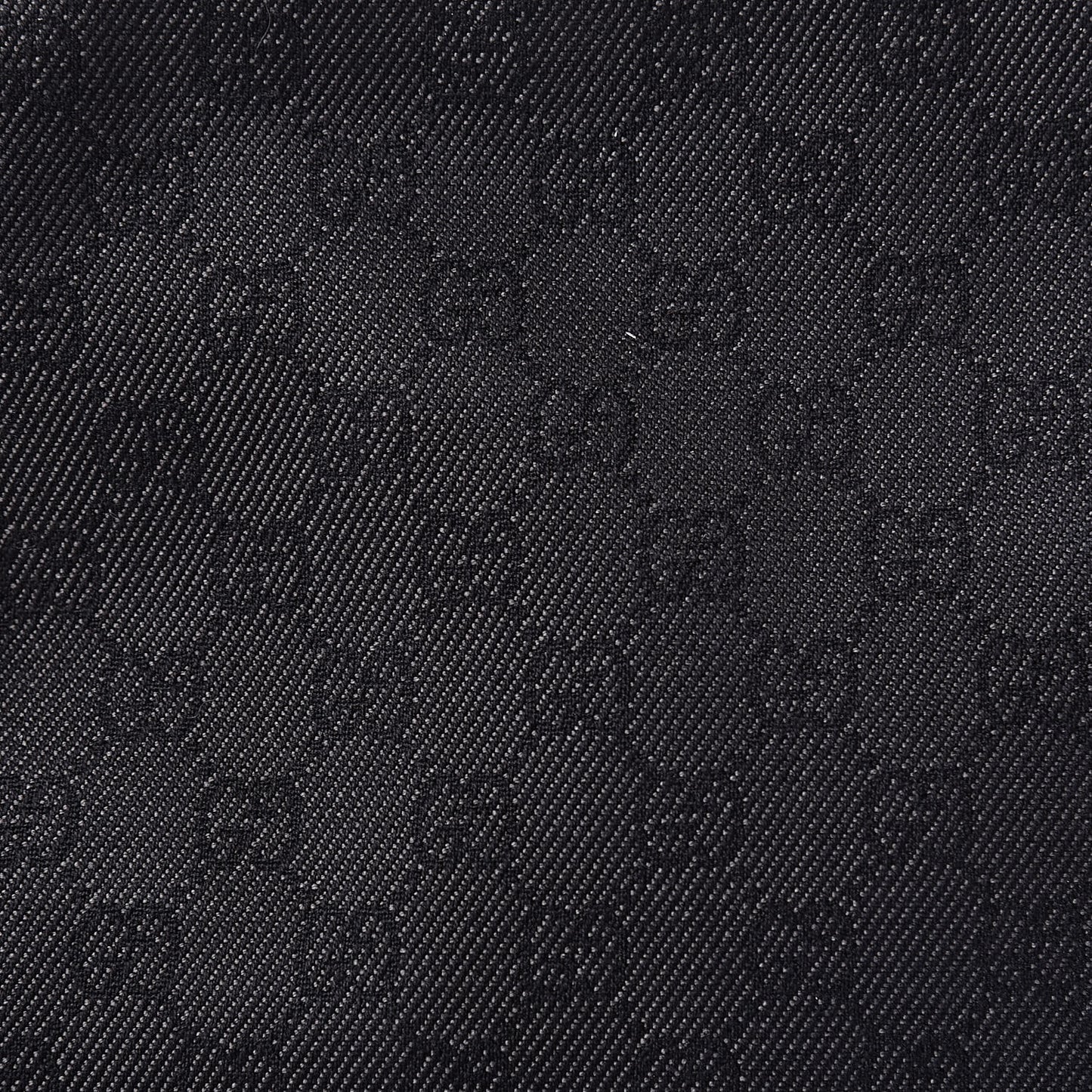 Monogram Flat Messenger Bag Black