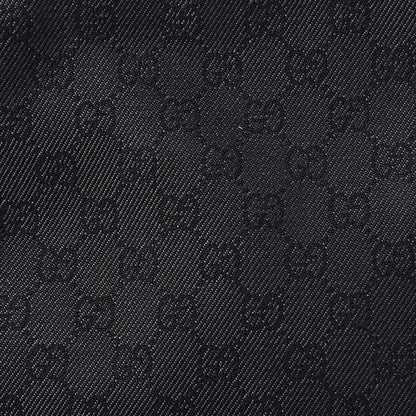 Gucci Monogram Flat Messenger Bag Black 8 of 11