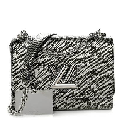 Louis Vuitton Epi Twist Shoulder Bag MM Platine 3 of 10
