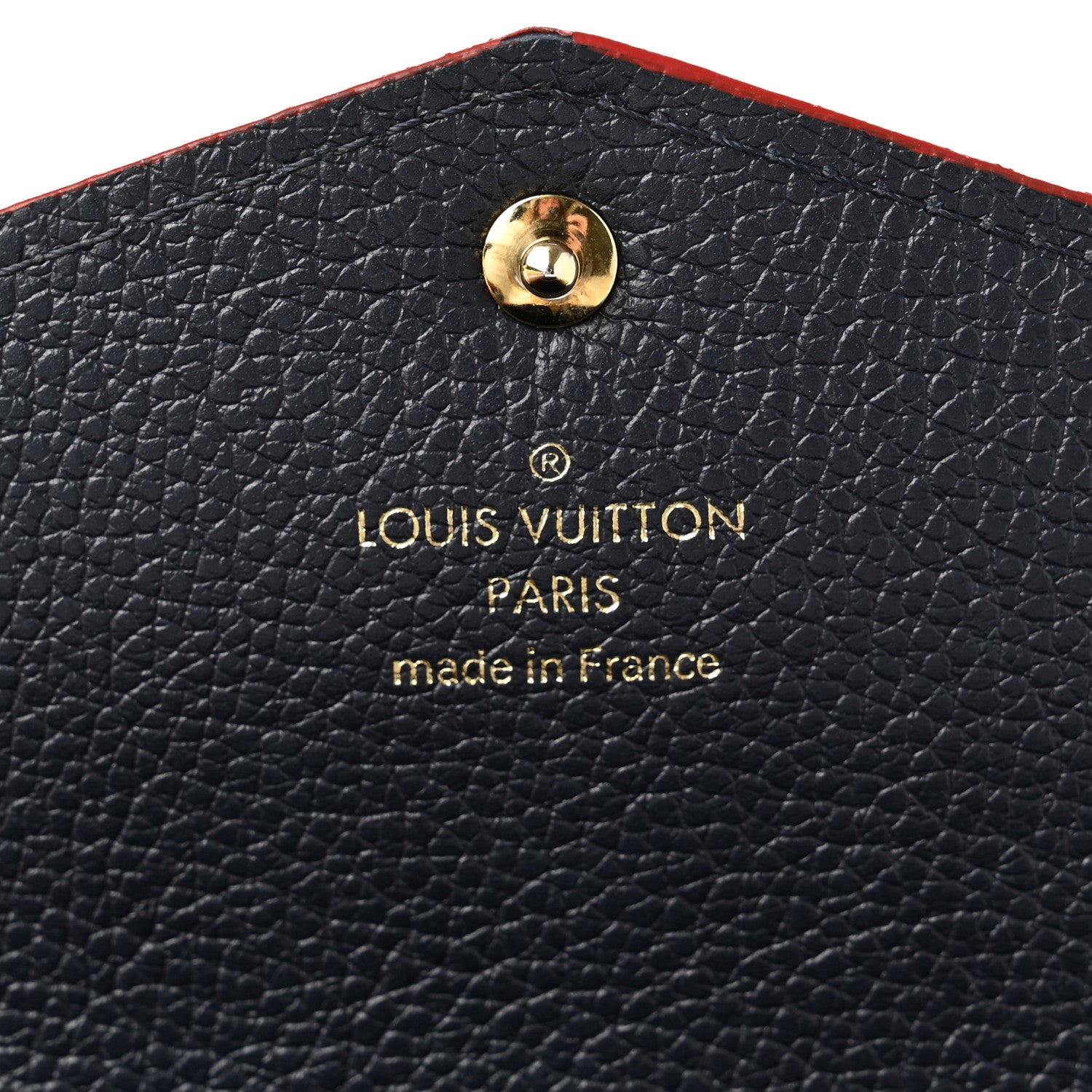 Louis Vuitton Empreinte Sarah Wallet NM Marine Rouge 6 of 8