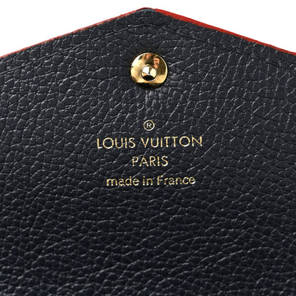 Louis Vuitton Empreinte Sarah Wallet NM Marine Rouge 6 of 8