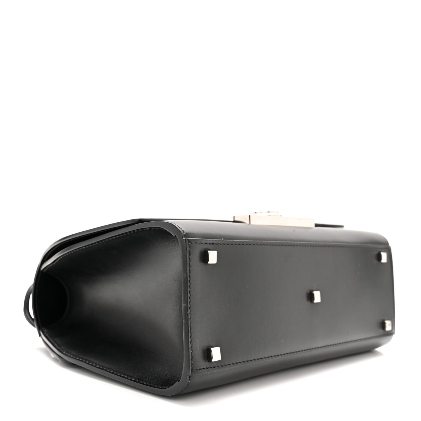 Box Calfskin Rejane PM Black