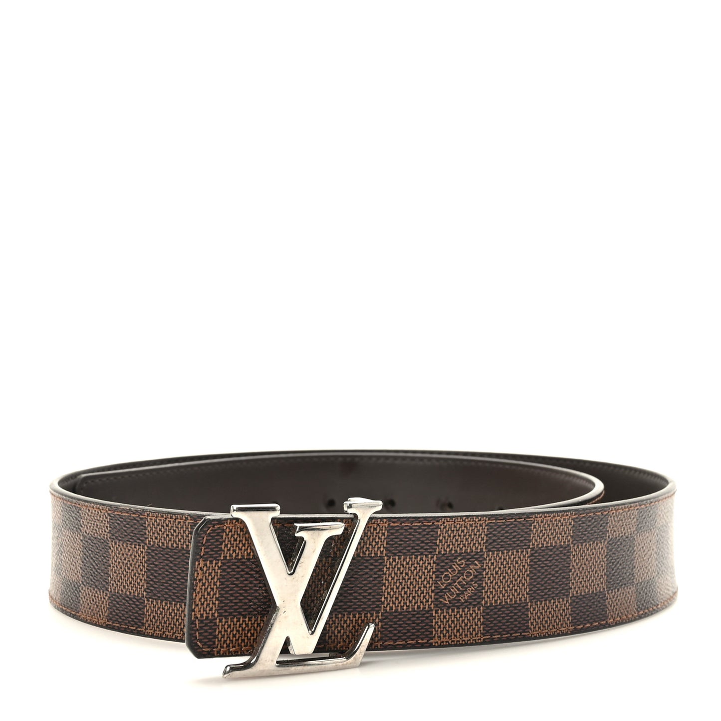Damier Ebene 40mm LV Initiales Belt 95 38