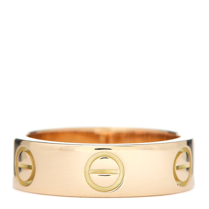 Cartier 18K Yellow Gold 5.5mm LOVE Ring 52 6 1 of 6