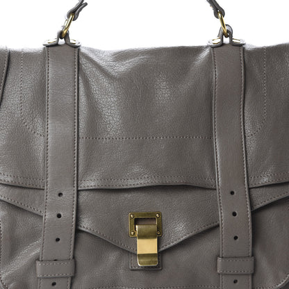 Proenza Schouler Lambskin Medium PS1 Satchel Smoke 11 of 12