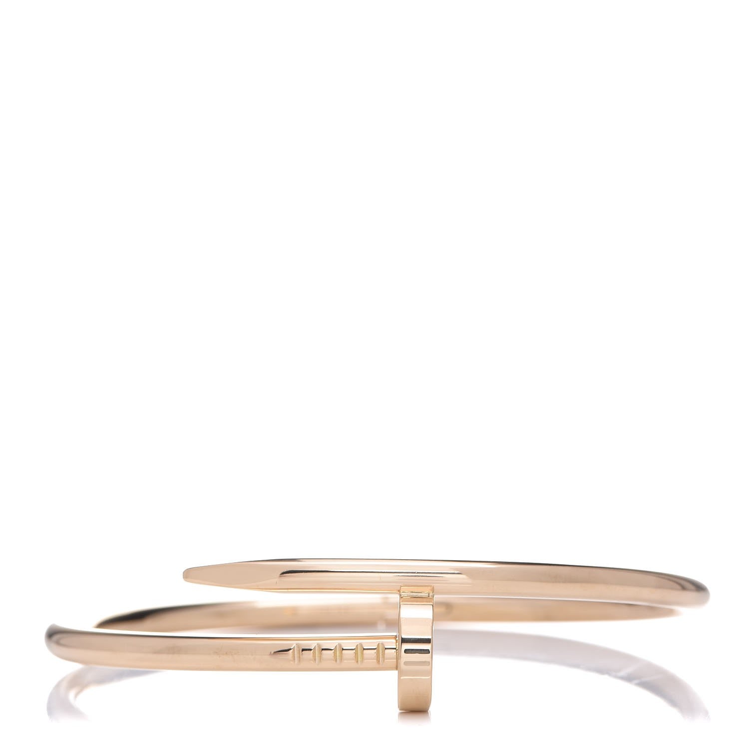 Cartier 18K Yellow Gold Juste Un Clou Bracelet 17 1 of 5