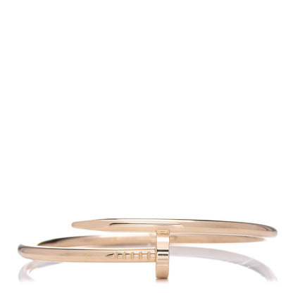 Cartier 18K Yellow Gold Juste Un Clou Bracelet 17 1 of 5