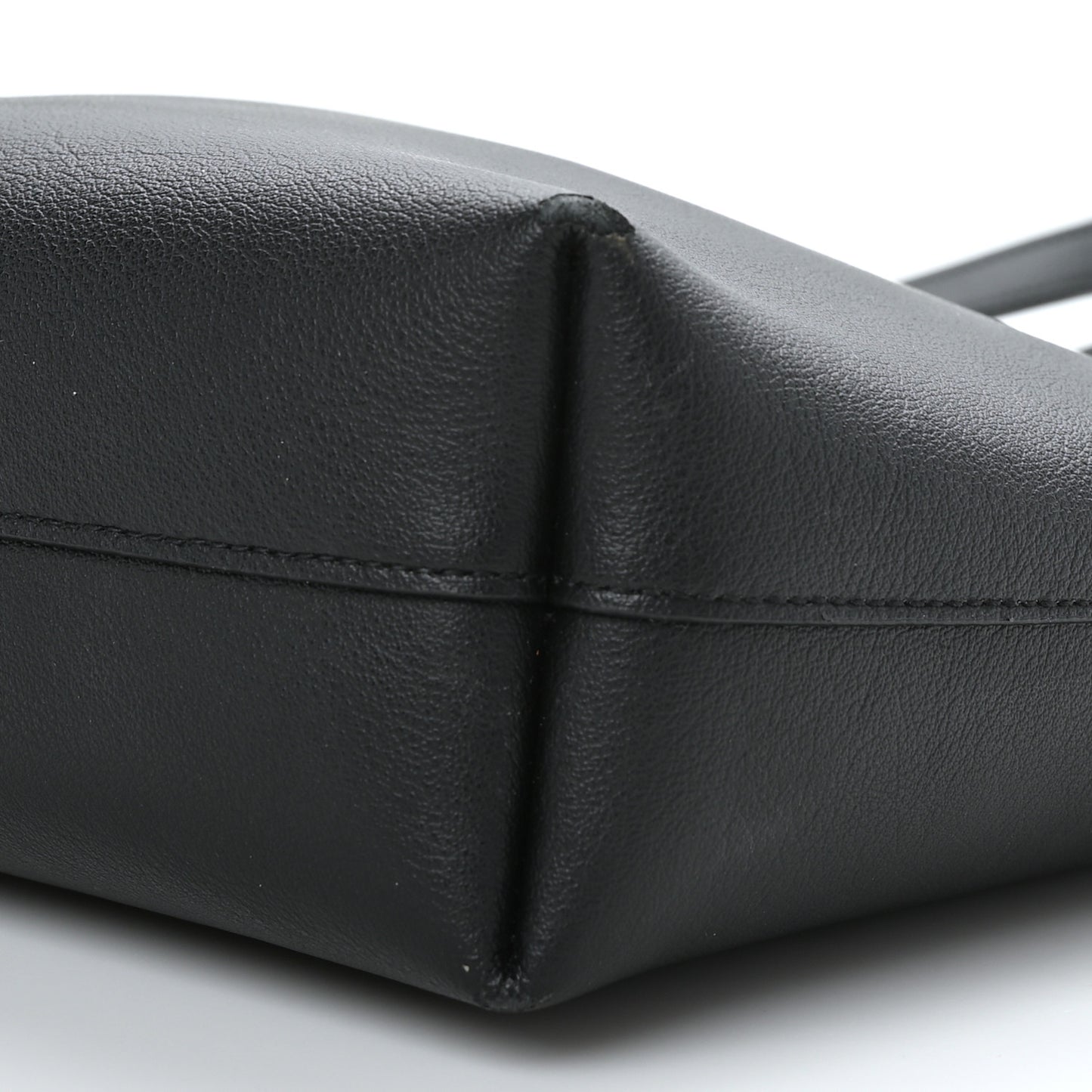 Calfskin Toy Shopping Tote Black