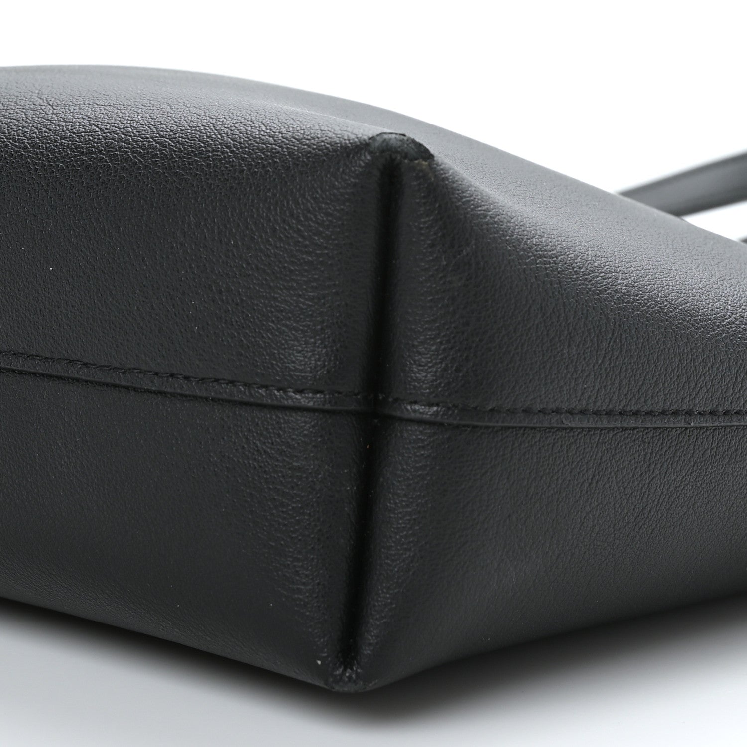 Saint Laurent Calfskin Toy Shopping Tote Black 9 of 12