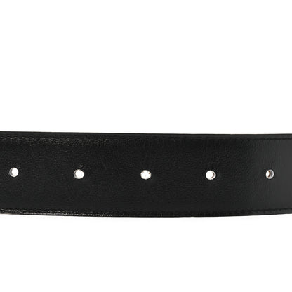 Hermes Swift Togo 32mm H Belt 90 36 Black Gold 3 of 10