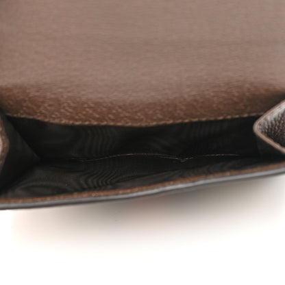 Gucci GG Supreme Monogram Web Ophidia French Flap Wallet Beige New Acero 5 of 12