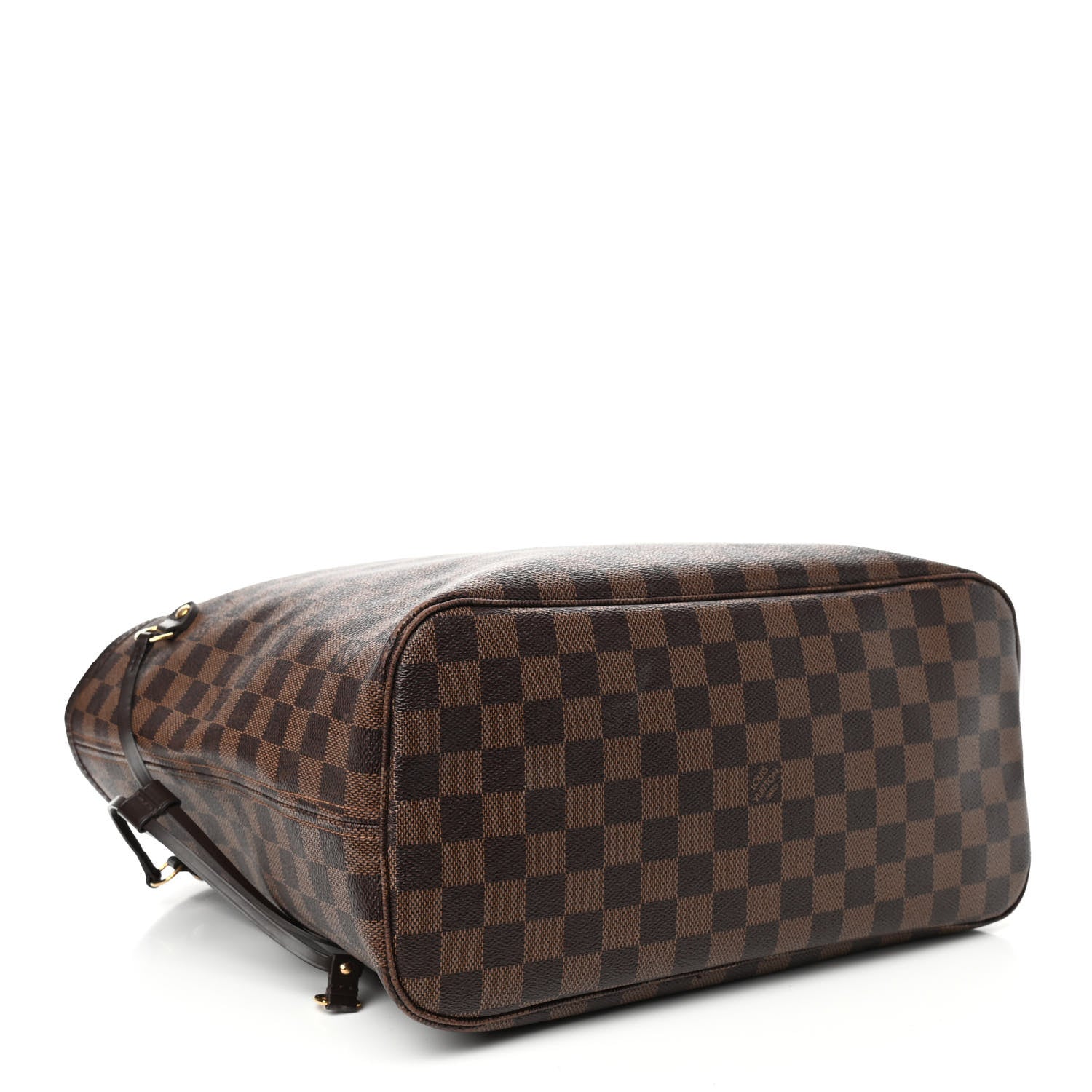 Louis Vuitton Damier Ebene Neo Neverfull MM Rose Ballerine 4 of 11