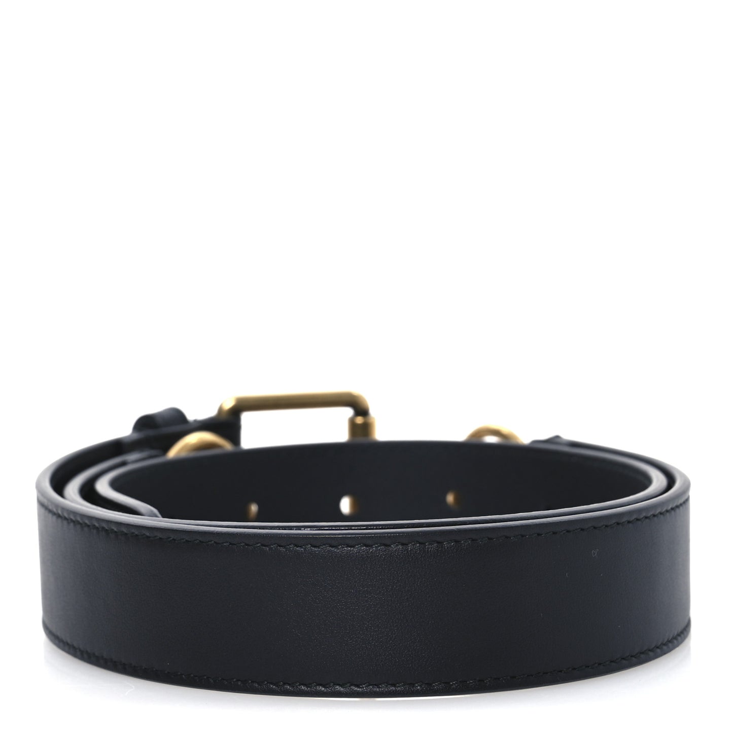 Calfskin Horsebit Belt 90 36 Black
