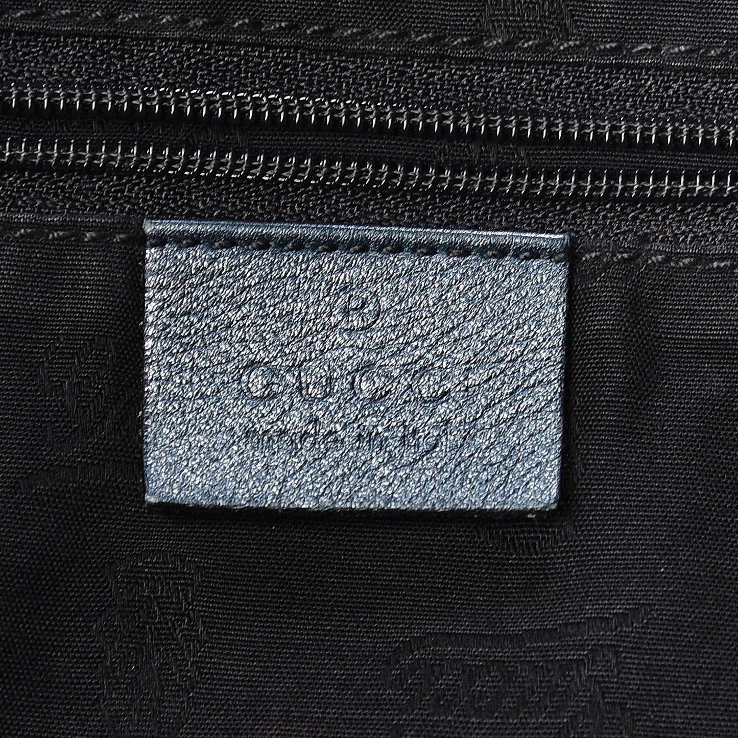 Metallic Guccissima Large Sukey Tote