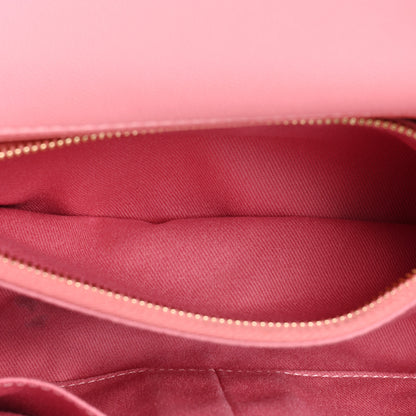 Chanel Caviar Quilted Small Coco Handle Flap Pink 6 of 19