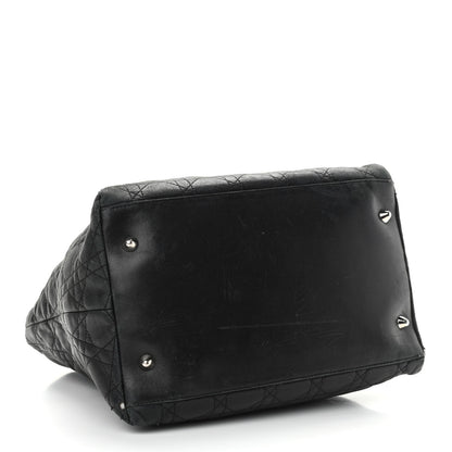 Christian Dior Lambskin Cannage Medium Soft Lady Dior Black 3 of 13