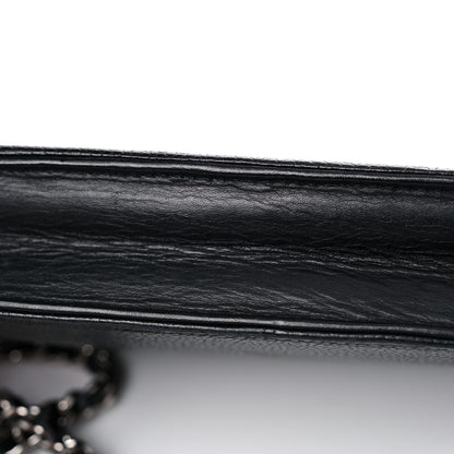 Chanel Caviar Timeless CC Wallet On Chain WOC Black 7 of 17