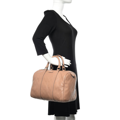 Gucci Guccissima Medium Joy Boston Winter Rose 2 of 9