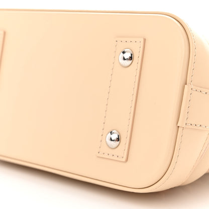 Louis Vuitton Lambskin Quilted Studded Alma BB Beige 9 of 9