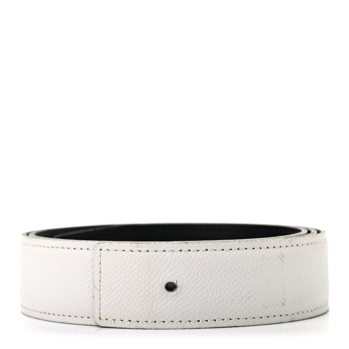 Swift Epsom 32mm Belt Strap 85 Black White