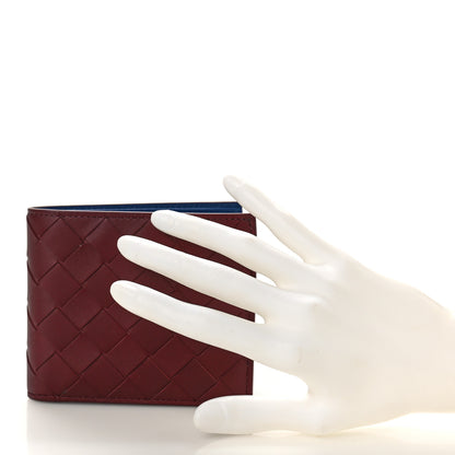 Bottega Veneta Nappa Intrecciato Bi-Fold Wallet Cruise Bordeaux 2 of 7