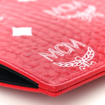 MCM Visetos Key Pouch Red 10 of 11